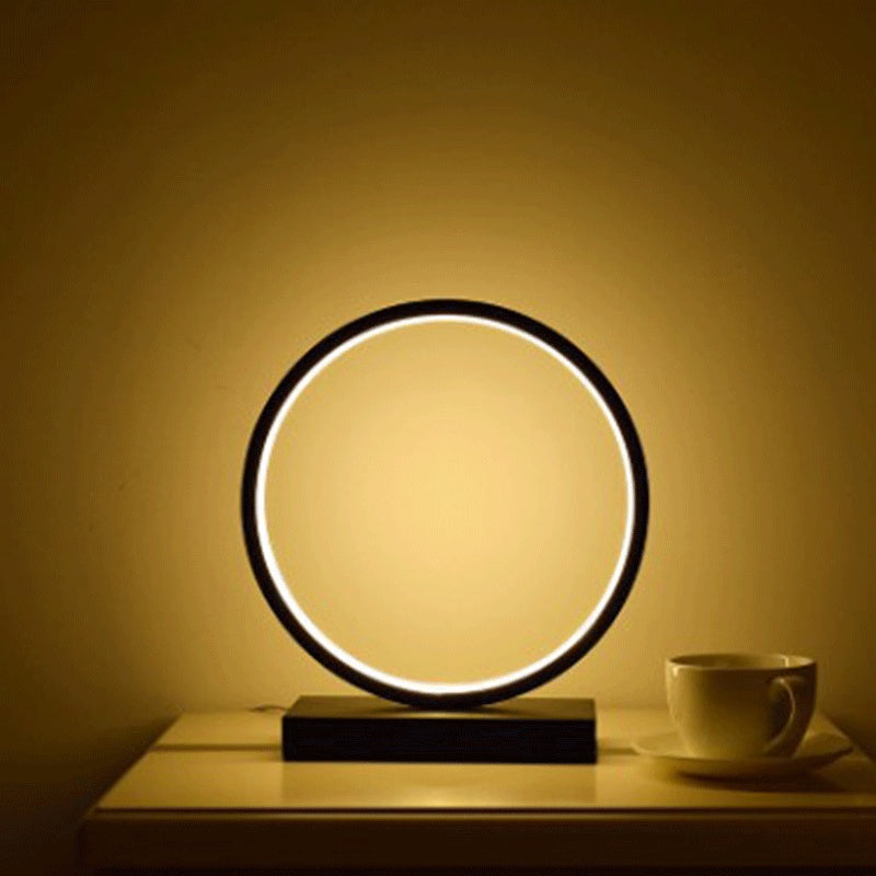 3D LED Round Desk Lamp